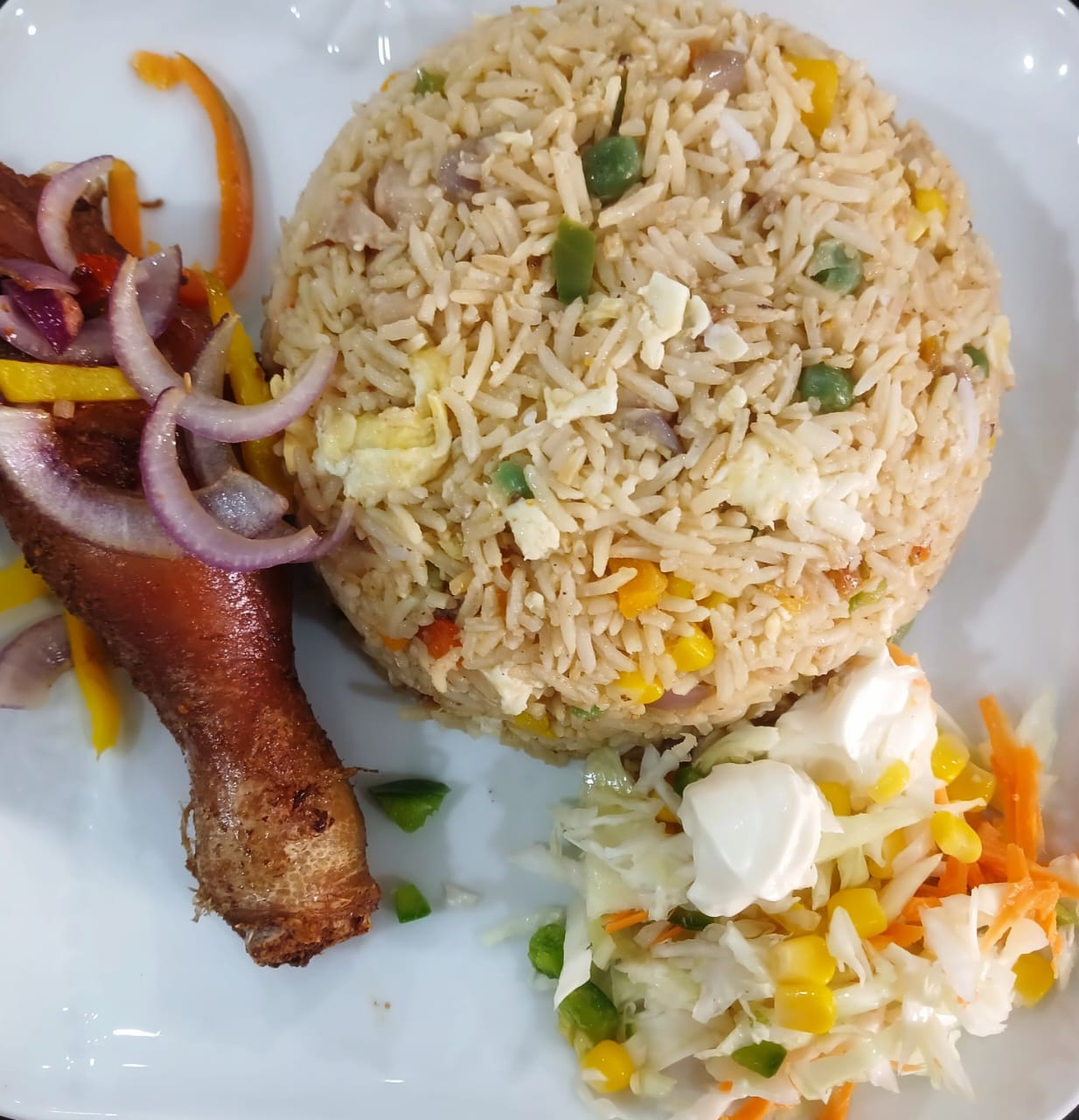 Exotic Seafood Fried Rice